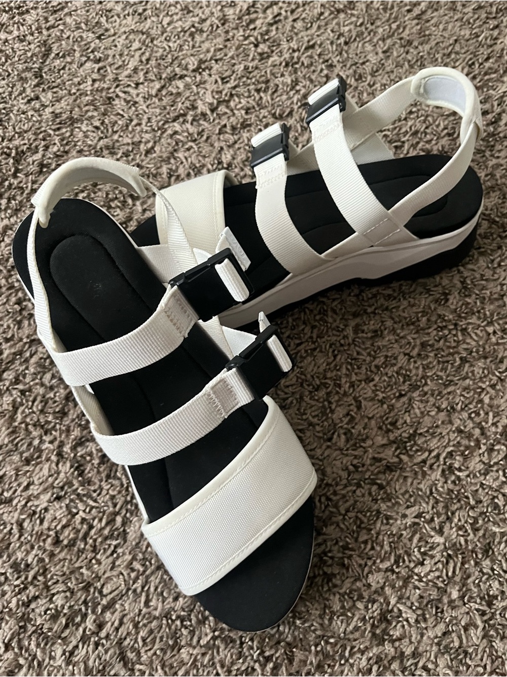 NWOT Teva Jadito Slingback Platform Sandals